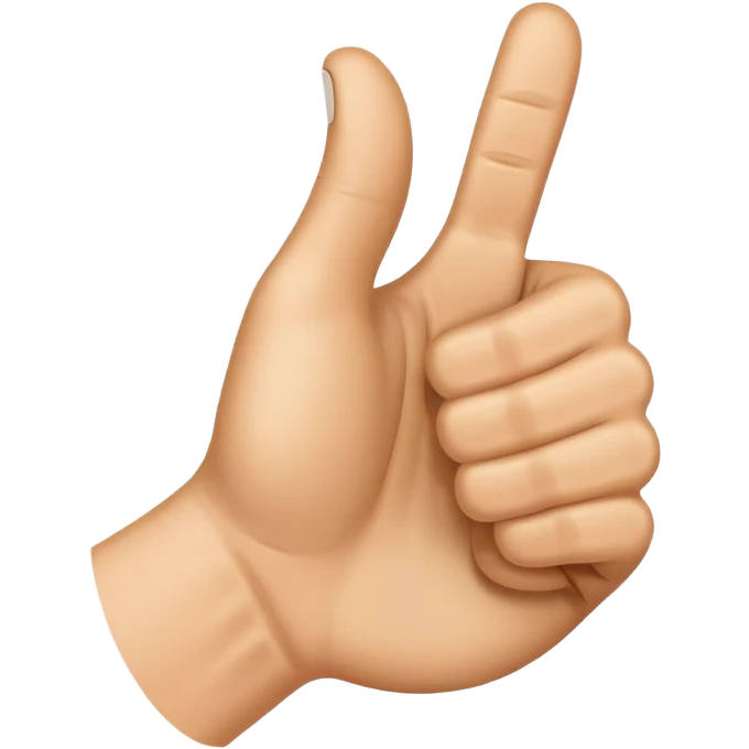 Thumbs up emoji
