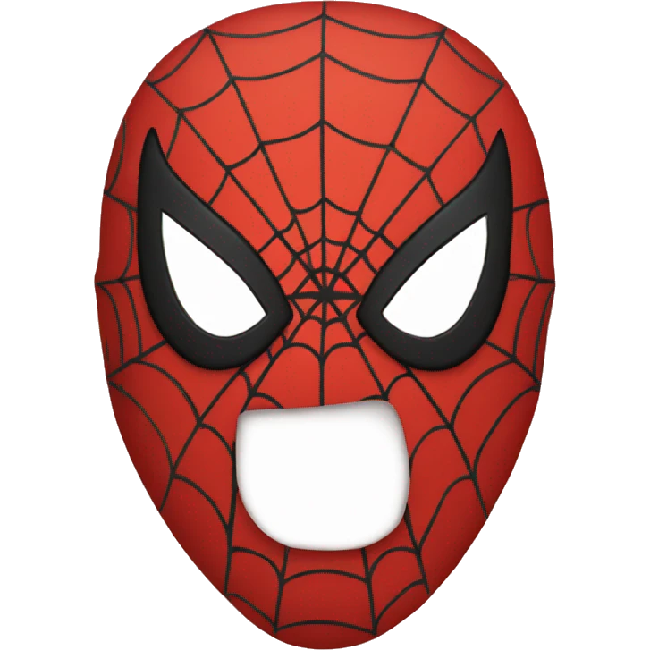 spiderman mask emoji