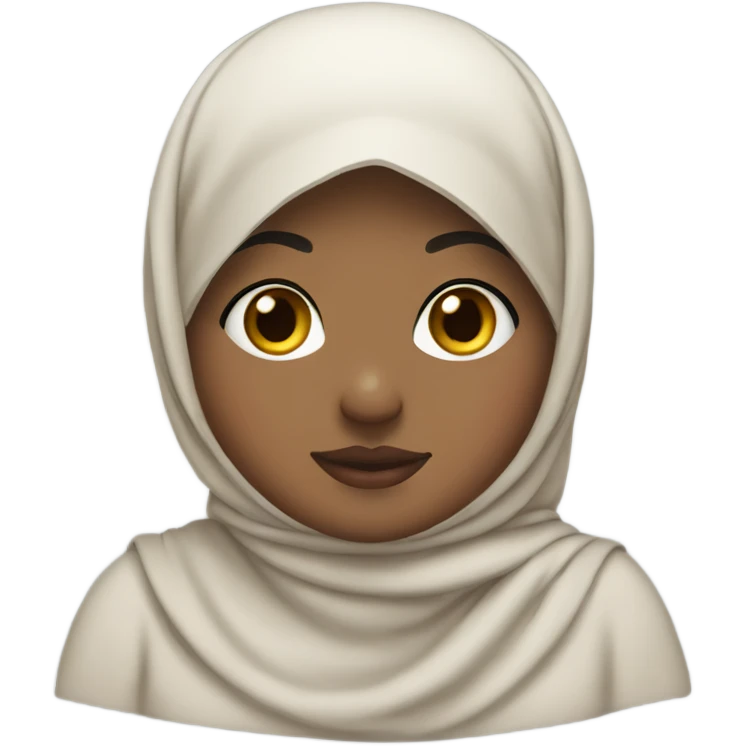 Chubby Hijab girl emoji