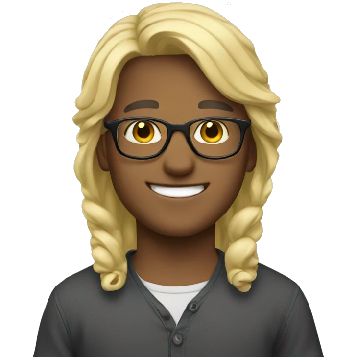boy-Blonde-glasses-smile emoji