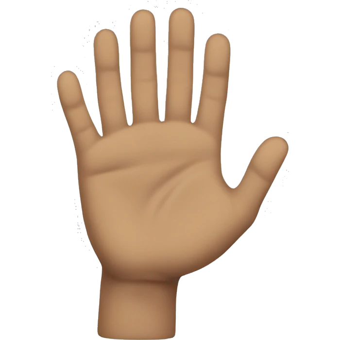 West coast hand emoji