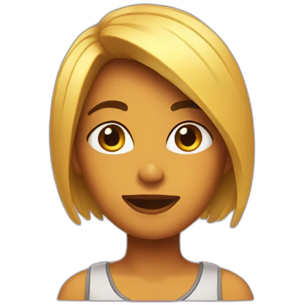 Chica emoji