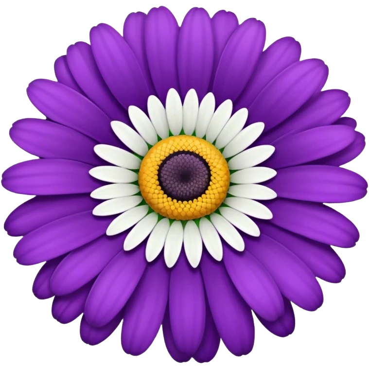 daisy purple emoji