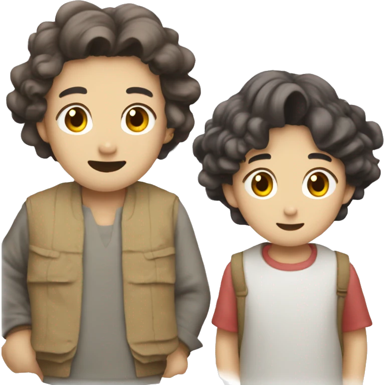 아침인사를 하는 귀여운 리트리버 emoji