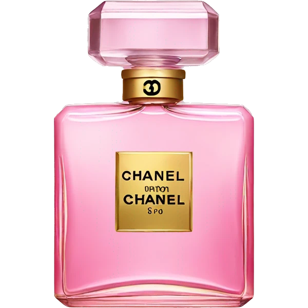 Pink Chanel perfume  emoji