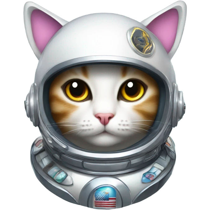 cat in a spacesuit emoji