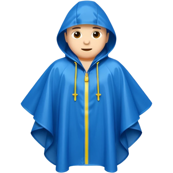 Poncho Raincoat emoji