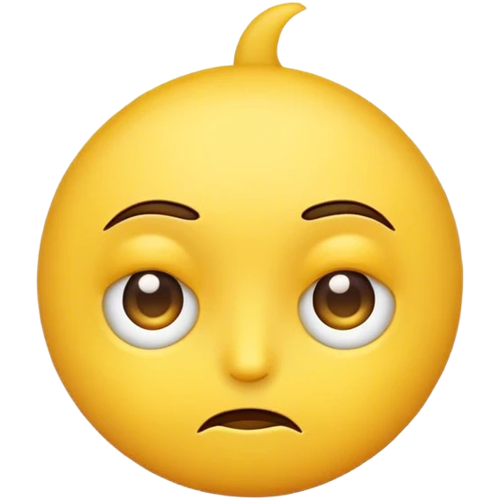 side eye yellow emoji emoji