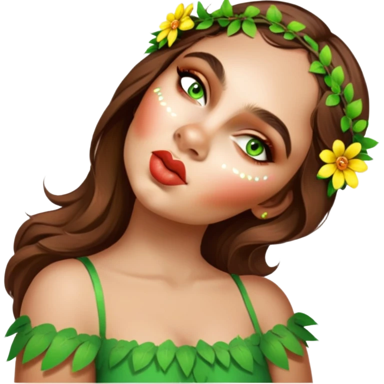 Flower-Crowned Dancer emoji