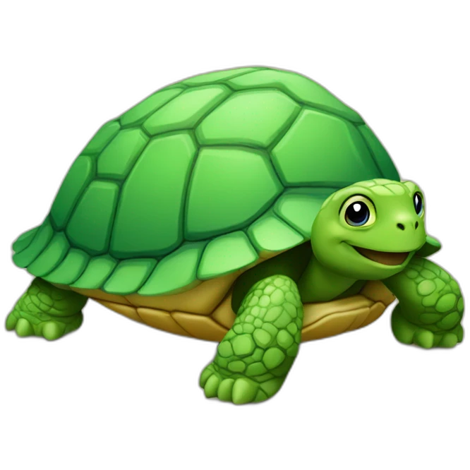 Chat sur tortue emoji