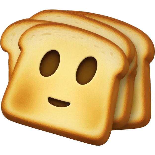 toast no face emoji