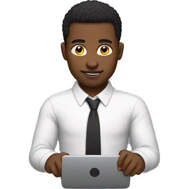Bro is typing emoji