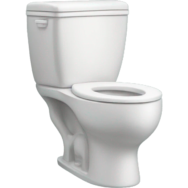 Skibidi toilet with rizz emoji