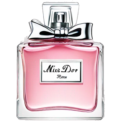 Miss Dior pefume  emoji