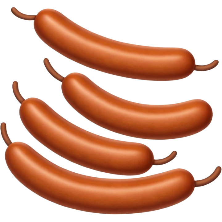wiener sausage emoji