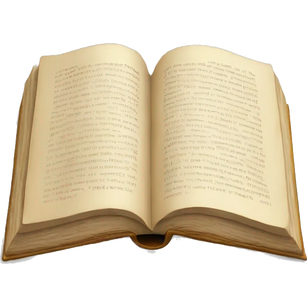 An open book  emoji