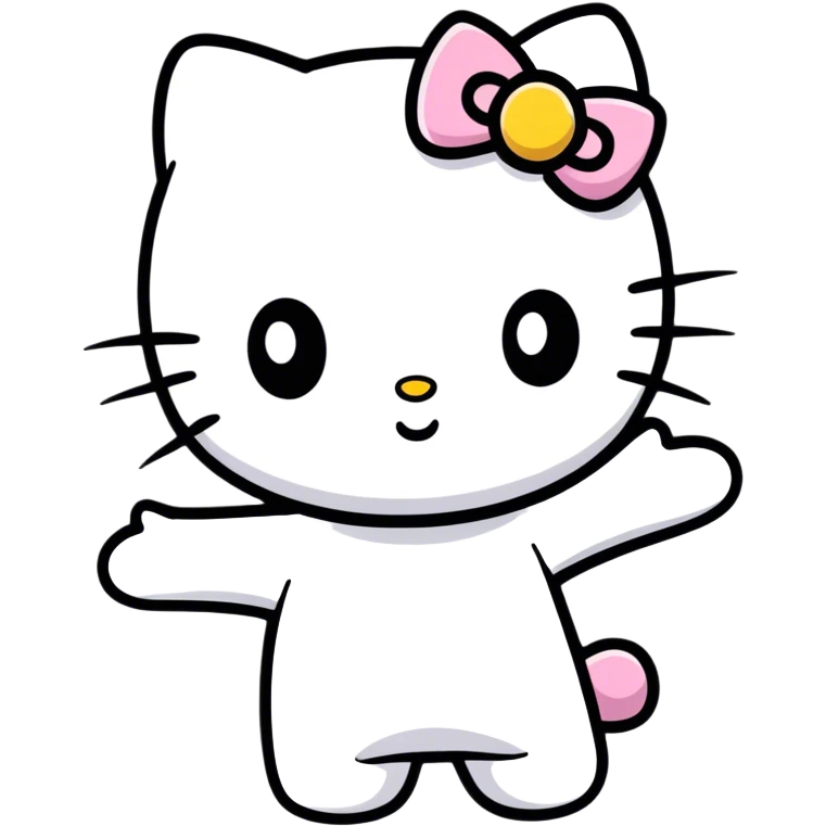 HORROR hello KITTY  emoji