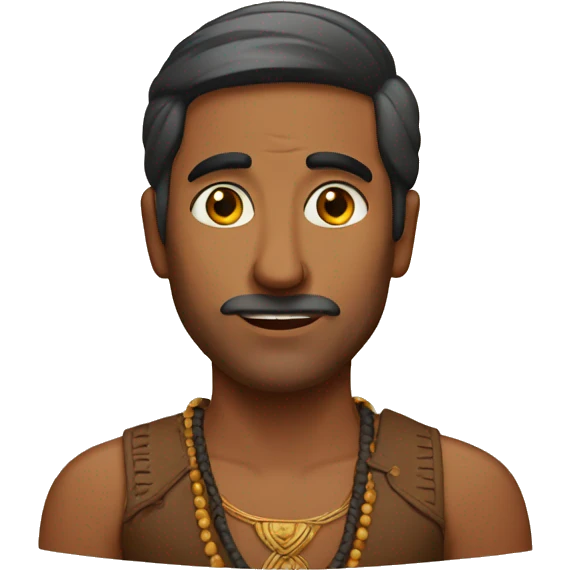 Indian man emoji
