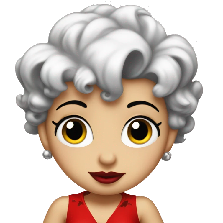 Betty boop emoji