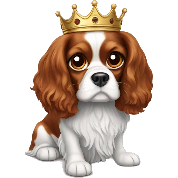 King Charles Cavalier Spaniel emoji