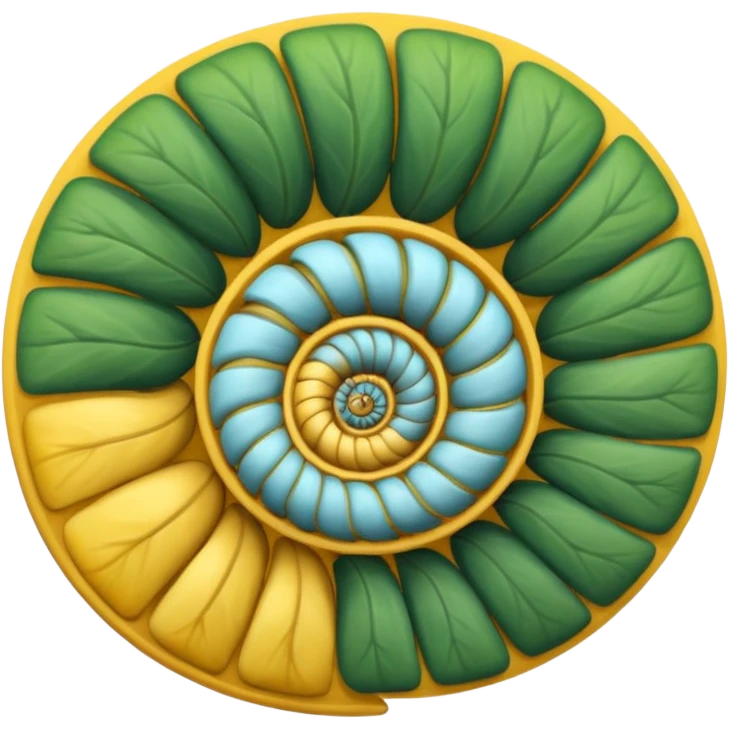 Fibonacci sequence seen in life emoji