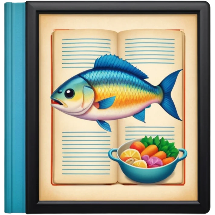 Pull up Fishwife Cookbook graphics emoji