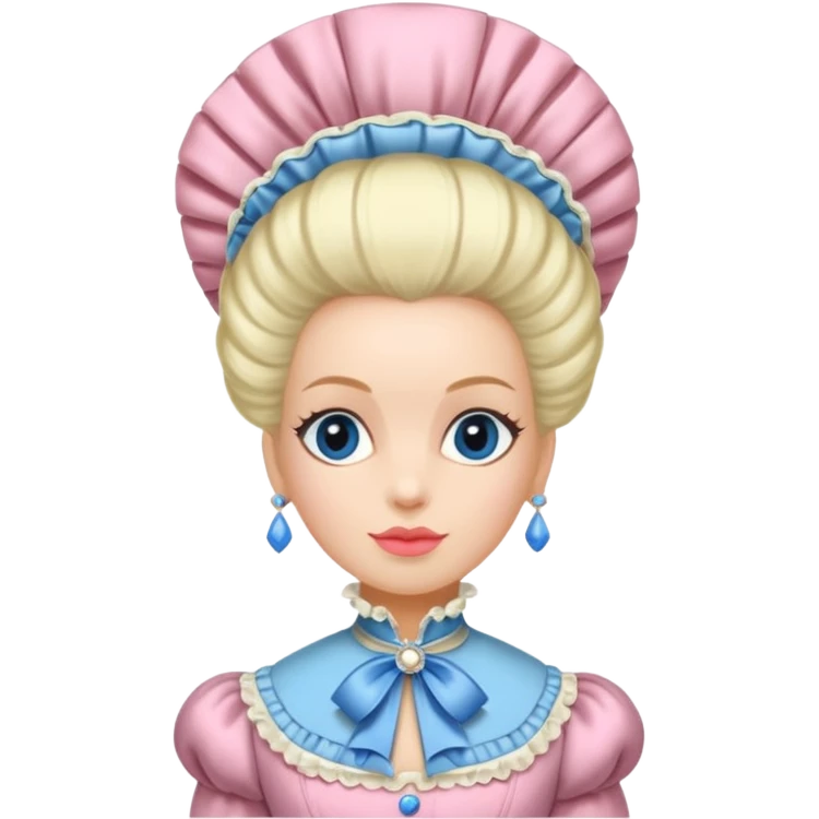 marie Antoinette fashion  emoji