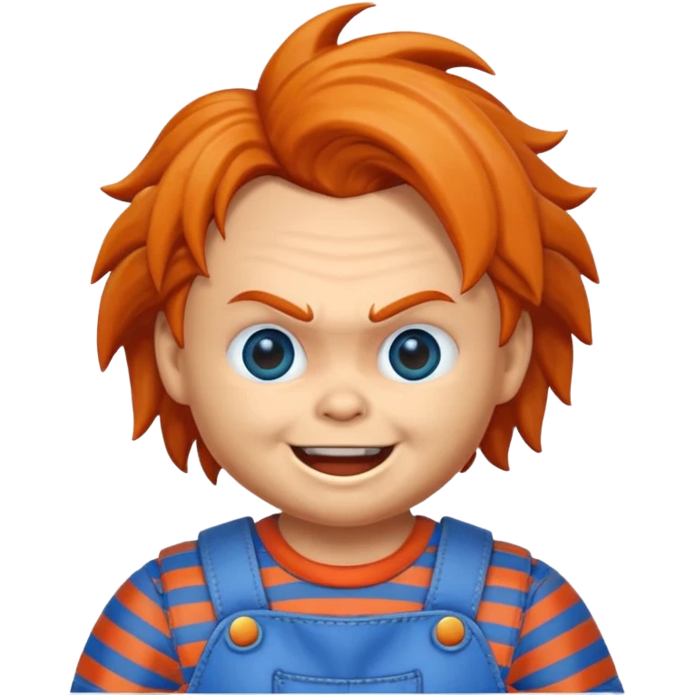 Un emojin de chuky emoji