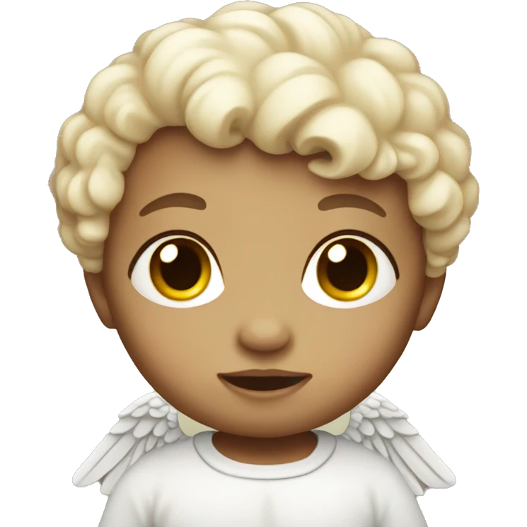 Baby stone angel  emoji