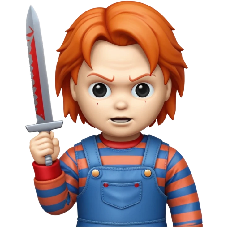 Un emojin de chuky emoji