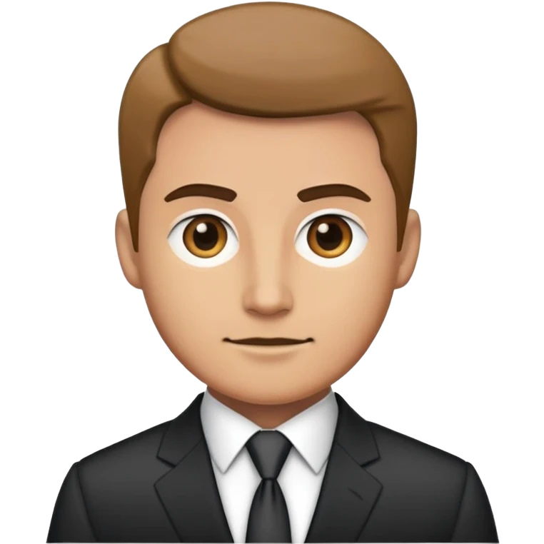 Ejecutivo en la oficina emoji