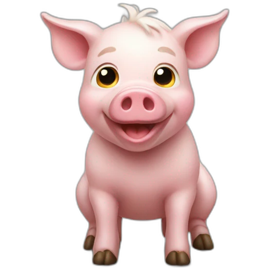 Ride pig emoji