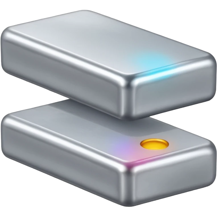 Create the silver bar in these style. emoji