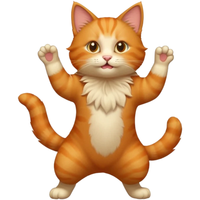 Dancing cat emoji