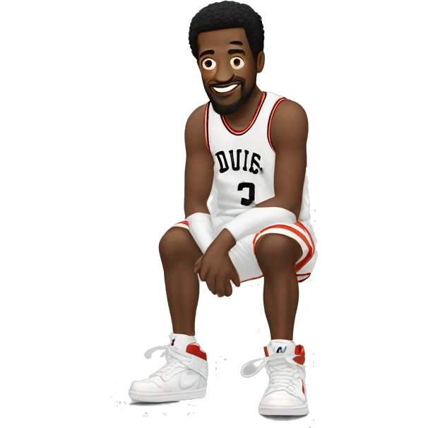 draw me a man with off white jordan dunks emoji