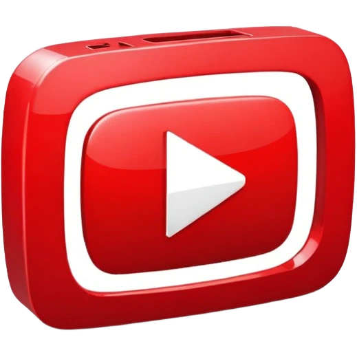 YouTube logo  emoji