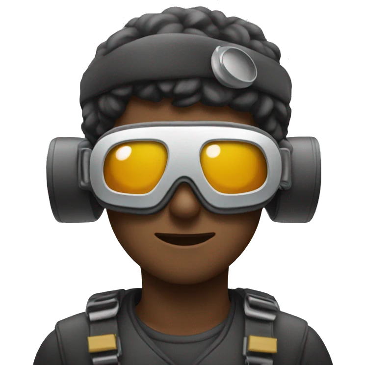 Airplane Goggles emoji