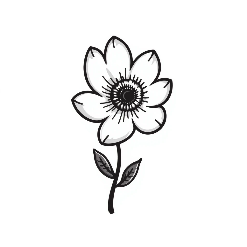 anemone flower emoji