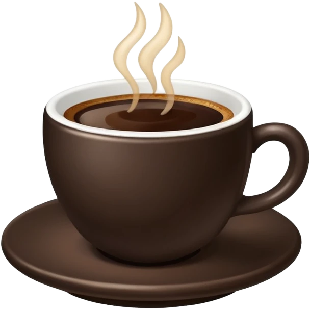 Une Tasse de cafe expresso emoji