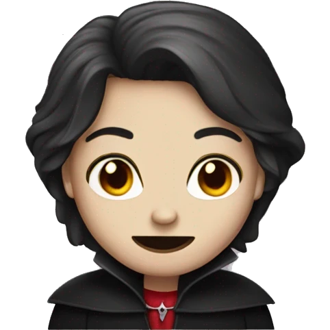a brunette vampire emoji