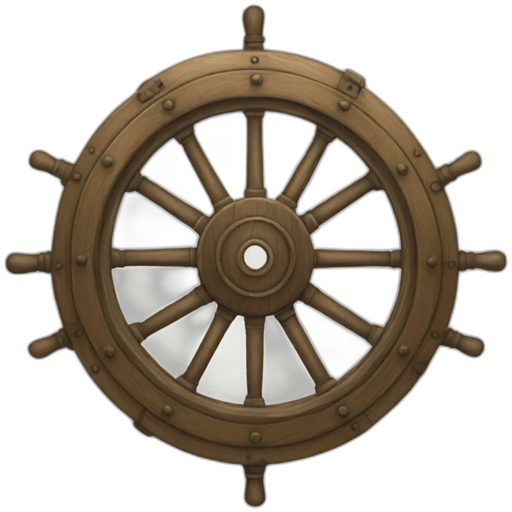 ship helm emoji
