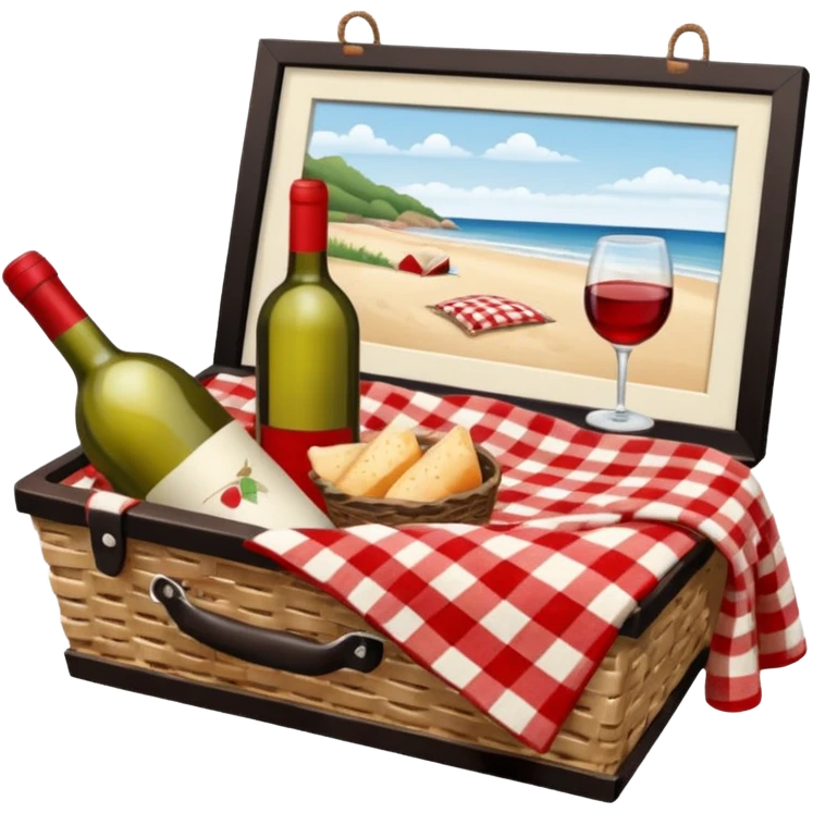 beach picnic emoji