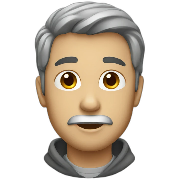 grey emoji