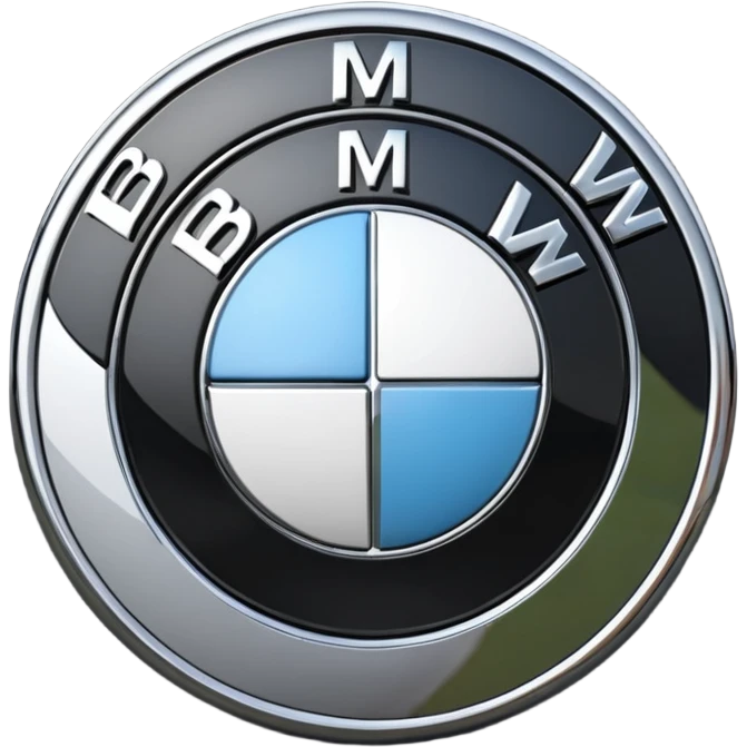 BMW logo emoji 3d 4k qualit emoji