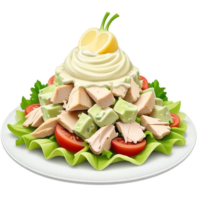 chicken salad emoji