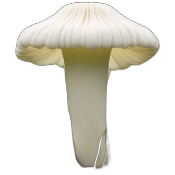 Maltese-in-a-coprinus-comatus-field emoji