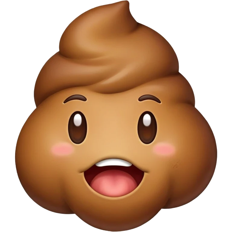 Poop emoji farting emoji