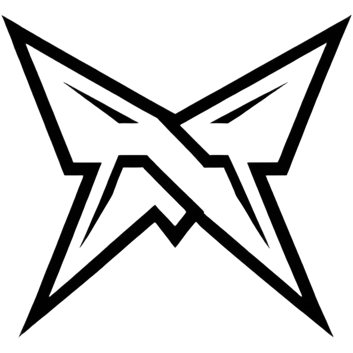 m of metallica band logo emoji