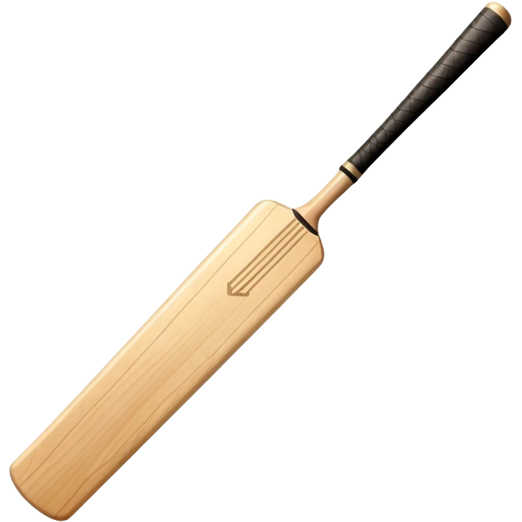 Cricket bat emoji