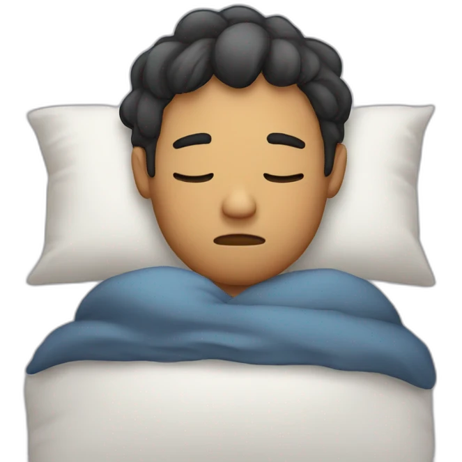 sleepy emoji